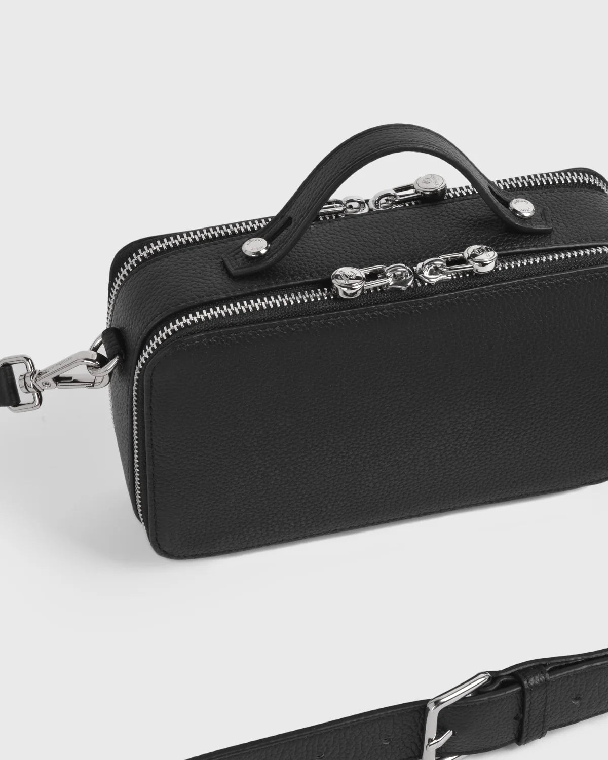 Kylie Train Case Top Handle Crossbody Handbag - TLHB2211LN3NE4 - Tocco Toscano Malaysia