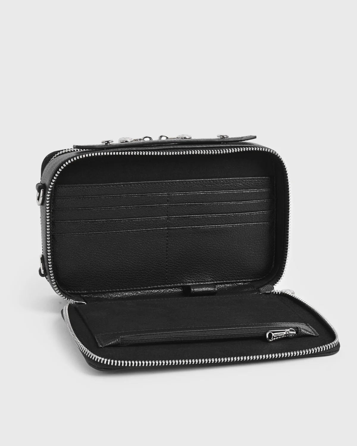 Kylie Train Case Top Handle Crossbody Handbag - TLHB2211LN3NE4 - Tocco Toscano Malaysia