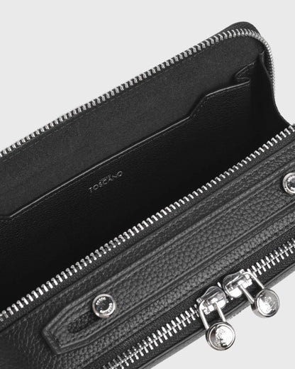 Kylie Train Case Top Handle Crossbody Handbag - TLHB2211LN3NE4 - Tocco Toscano Malaysia