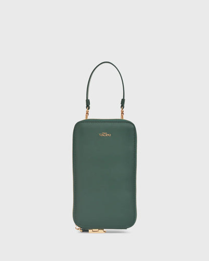 Iduna Mobile Phone Bag - TLPC0111LN3NH4 Dark Green - Tocco Toscano Malaysia