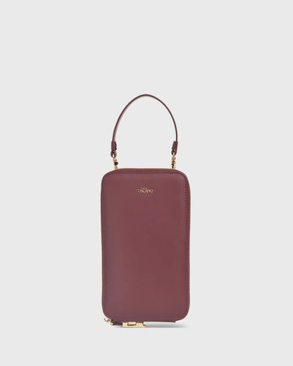 Iduna Mobile Phone Bag - TLPC0111LN3NH4 Maroon - Tocco Toscano Malaysia