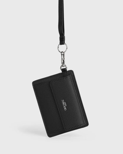 Ember Cardholder with Lanyard - TLCH0711LN3NK4 Black - Tocco Toscano Malaysia