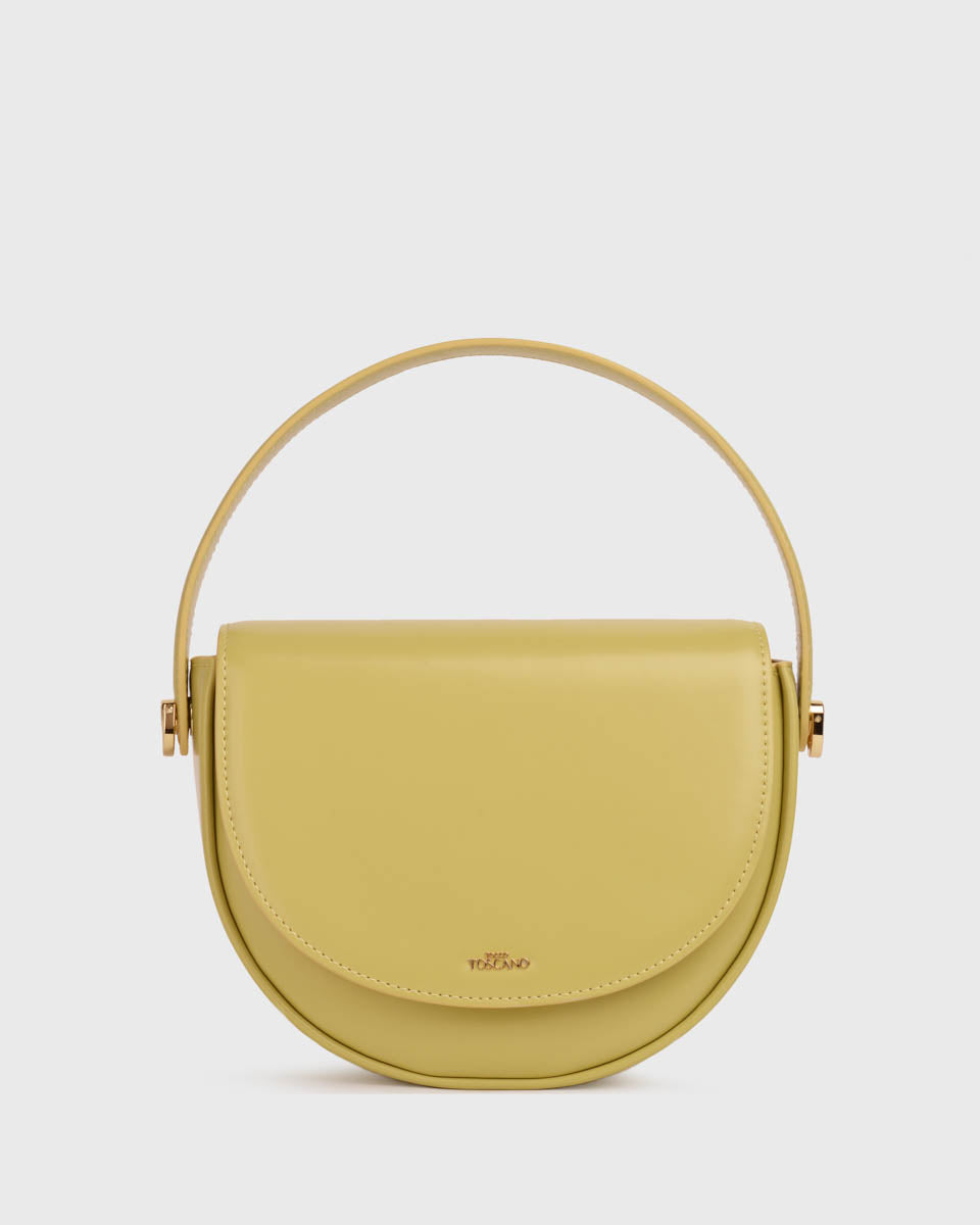 Jennie Saddle Bag - TLHB1711LN3NH3 YELLOW - Tocco Toscano Malaysia
