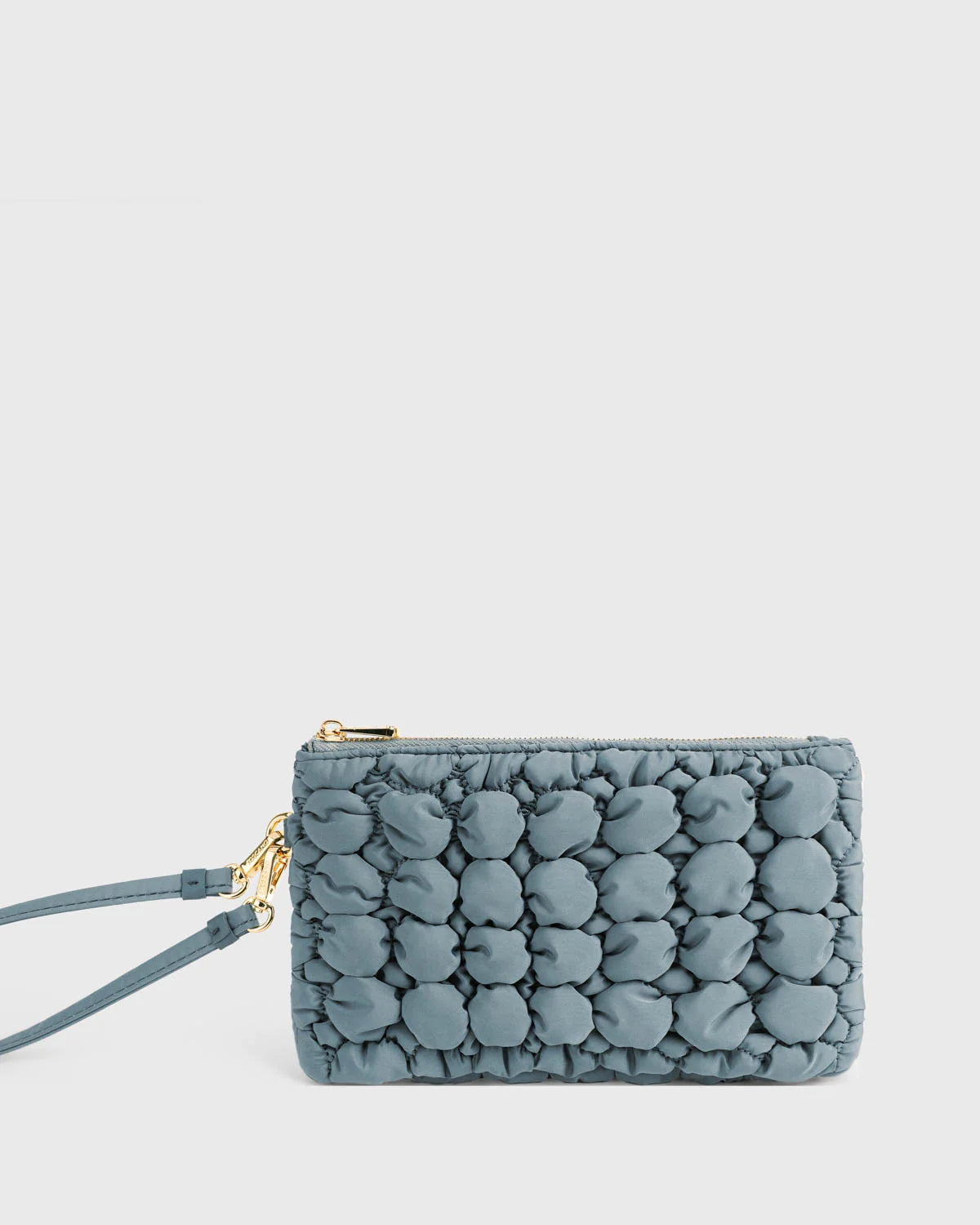 Bloom Wristlet Pouch - TLPC0511LN3NJ4 Sky Blue - Tocco Toscano Malaysia