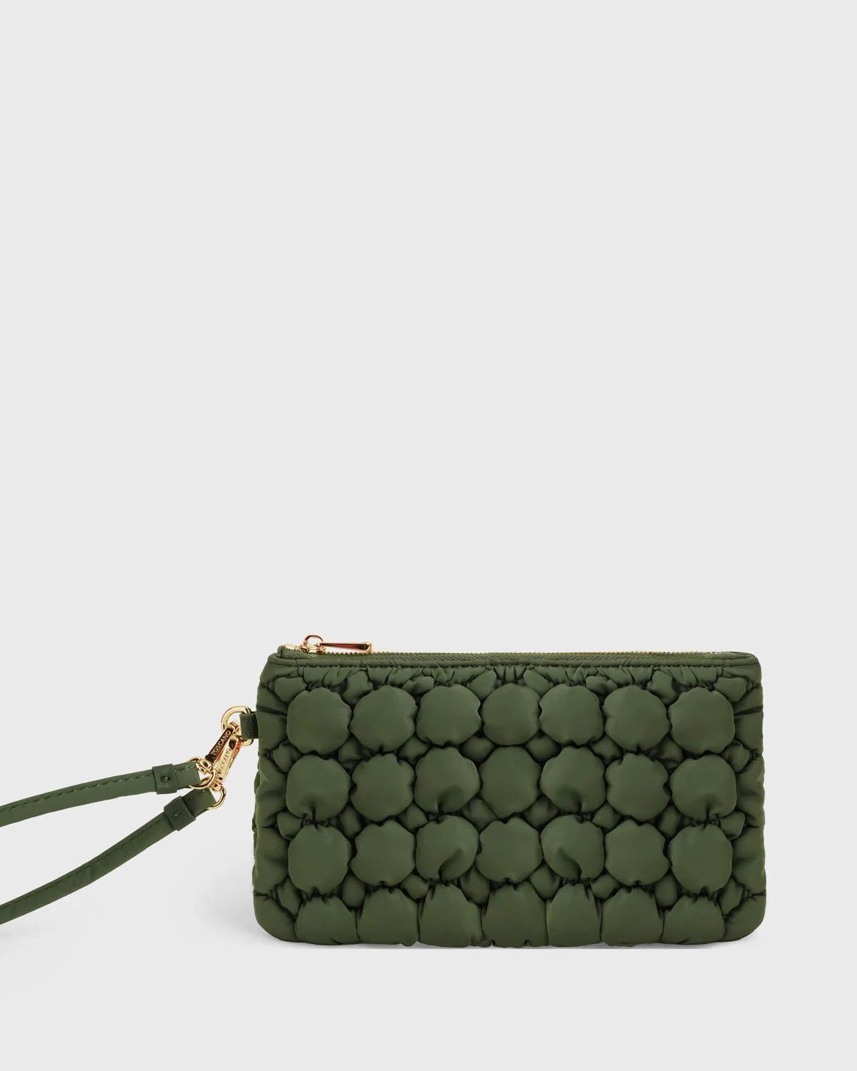 Bloom Wristlet Pouch - TLPC0511LN3NJ4 Dark Green - Tocco Toscano Malaysia