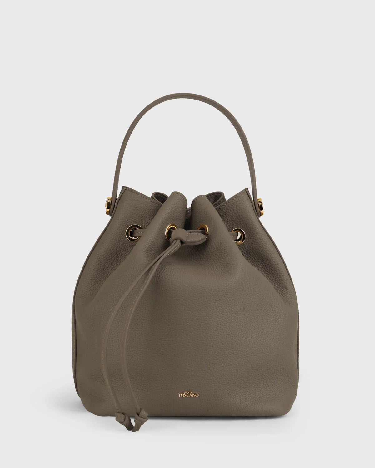 Grey Gianna Bucket Bag - TLHB3811LN3NH4 - Tocco Toscano Malaysia