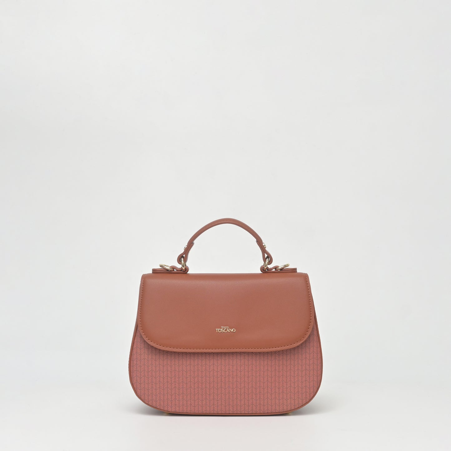 Top Handle Crossbody Bag - TLHB1422PN3MJ3 MAROON - Tocco Toscano Malaysia
