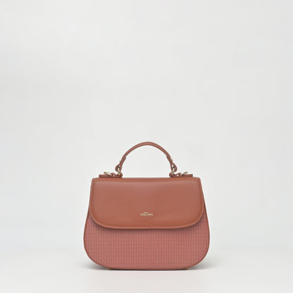 Top Handle Crossbody Bag - TLHB1422PN3MJ3 MAROON - Tocco Toscano Malaysia