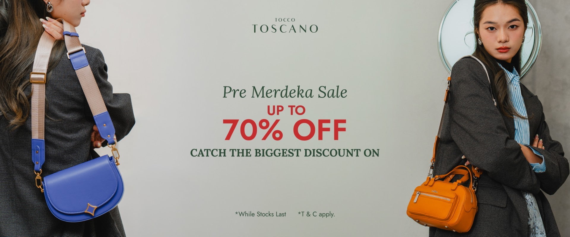 Shop bags online - Pre Merdeka Sale up to 70%