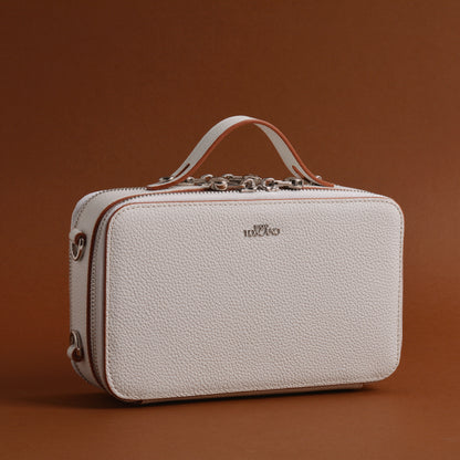 Kylie Train Case Top Handle Crossbody Handbag - TLHB2211LN3NE4 - Tocco Toscano Malaysia