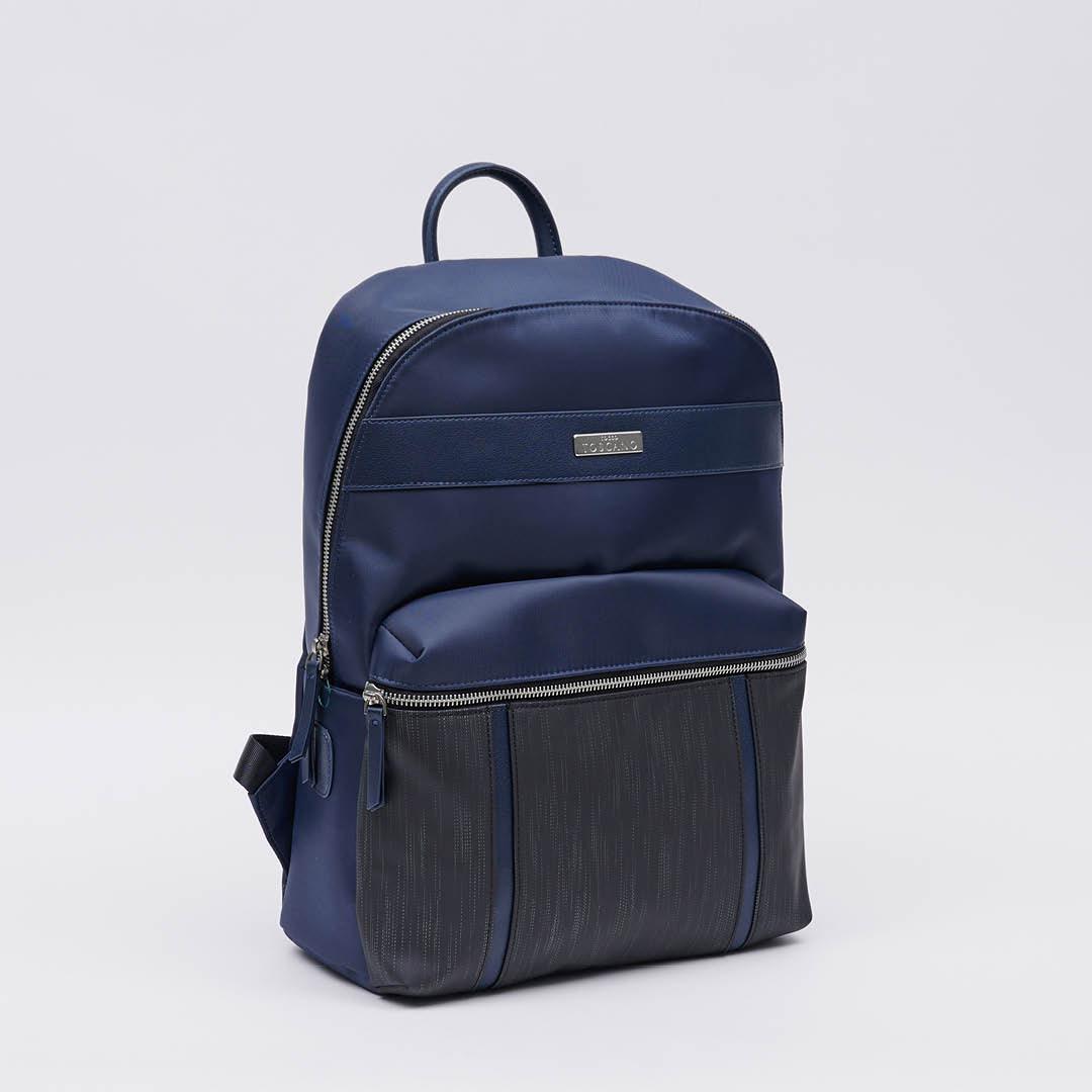 Timothy Casual Backpack With Front Zipper Pocket - Tocco Toscano
