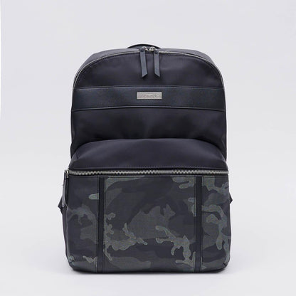 Timothy Casual Backpack With Front Zipper Pocket - TGBP1133NN3NI2 Black - Tocco Toscano Malaysia