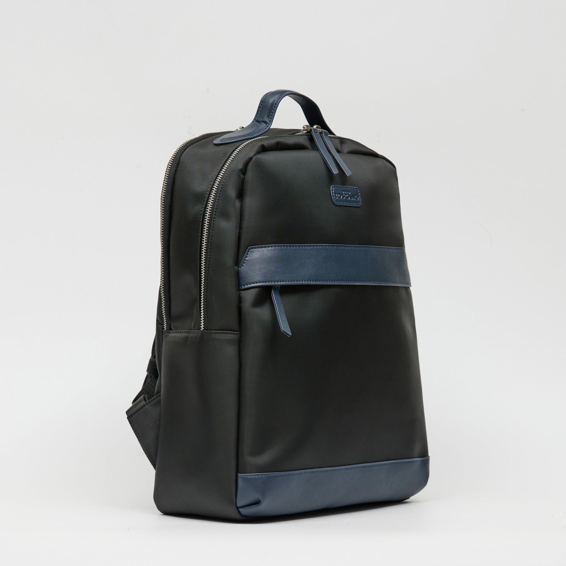 Nylon Back Pack With Patch Logo - TGBP1533NN3ML2 - Tocco Toscano Malaysia