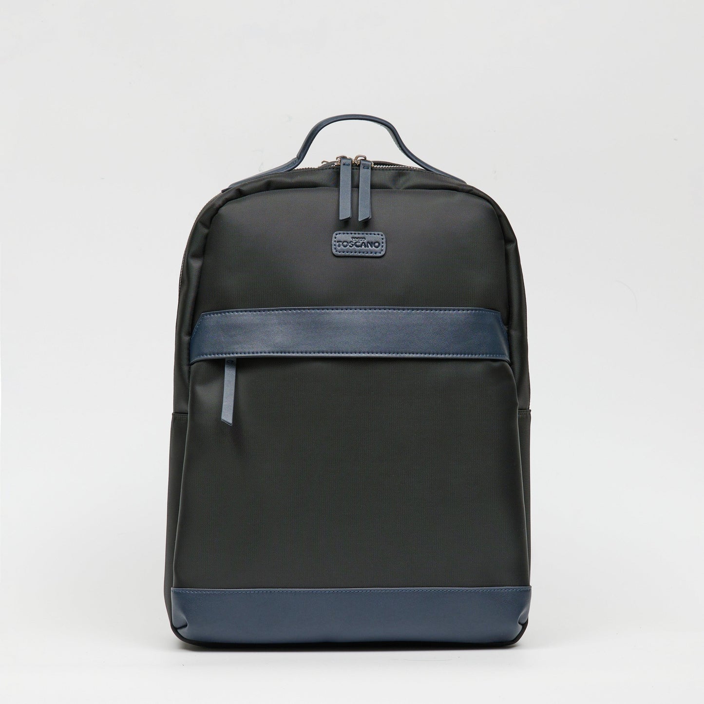 Nylon Back Pack With Patch Logo - TGBP1533NN3ML2 BLACK - Tocco Toscano Malaysia