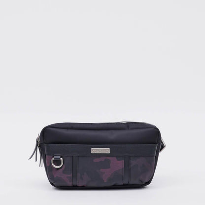 Wilfred Casual Waist Pouch With Front Zipper Pocket - TGEB1113NN3NI2 Maroon - Tocco Toscano Malaysia
