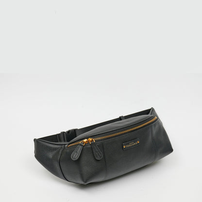 Alec Leather Chest Bag With Gold-Tone Hardware - TGEB1433LN3NL2 - Tocco Toscano Malaysia