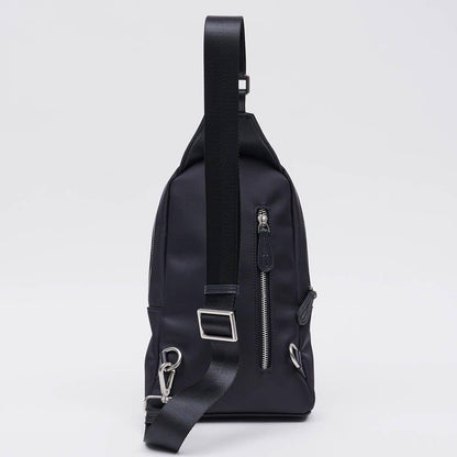 Stefao Casual Nylon Chest Bag With Front Zip Pocket - TGEB1934NN3MK2 - Tocco Toscano Malaysia