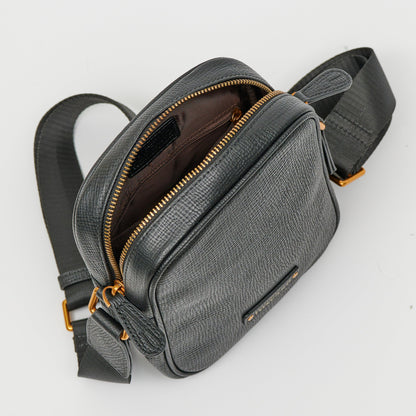 Alden Leather Sling Bag With Gold-Tone Hardware - TGSB1413LN3NL2 - Tocco Toscano Malaysia