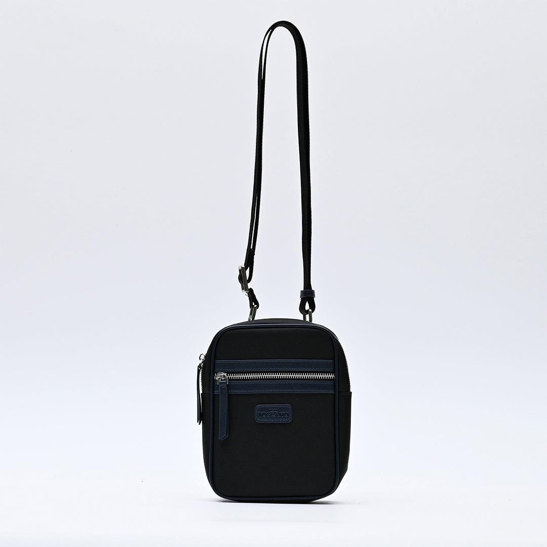 Marsismo Nylon Sling Bag With Patch Logo - TGSB1513NN3ML2 Black - Tocco Toscano Malaysia