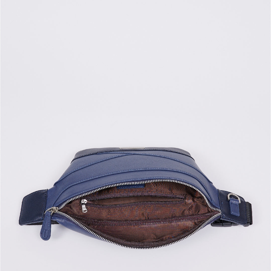 Adric Smart Casual Waist Pouch With Top Zipper Pocket - Tocco Toscano