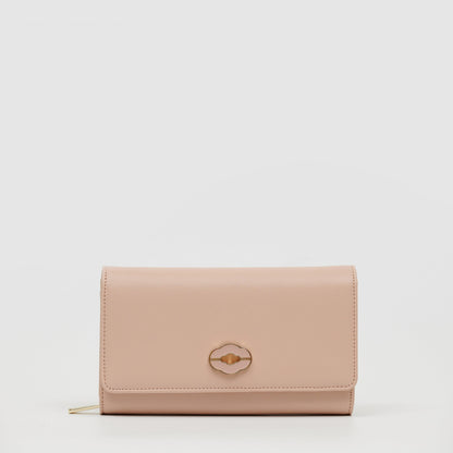 Women Chain Handle Quilted Long Purse - TLLP1411PN3ML2 PINK - Tocco Toscano Malaysia