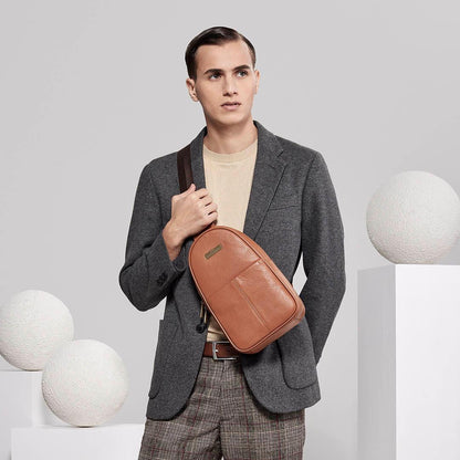 Ralph Leather Chest Bag - TGEB0133LN3NA2 - Tocco Toscano Malaysia